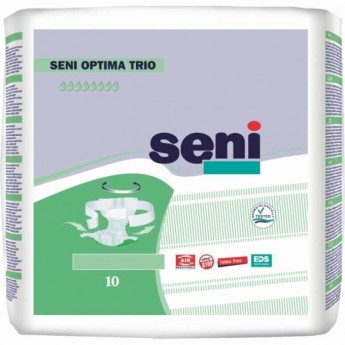 Подгузники SENI OPTIMA TRIO размер M, 10 шт